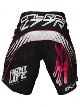 Шорты ММА Contract Killer Stained S2 Shorts - Black/Pink, фото 2