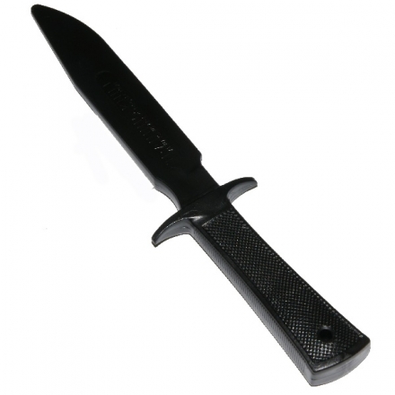 Муляж ножа тренировочный односторонний твердый пластик, фото 1