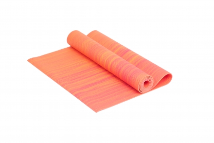 Коврик для йоги 4 мм оранжевый, фото 1