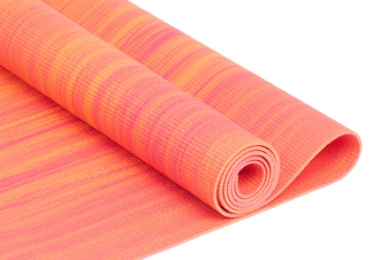 Коврик для йоги 4 мм оранжевый, фото 2