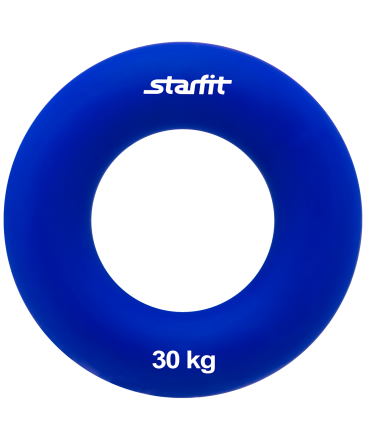 Эспандер кистевой ES-404 &quot;Кольцо&quot;, диаметр 8,8 см, 30 кг, тёмно-синий, фото 1