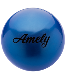 Мяч для художественной гимнастики AGB-101, 15 см, синий, фото 1