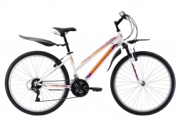 Велосипед Challenger Alpina 26 бело-фиолетовый 16&quot;