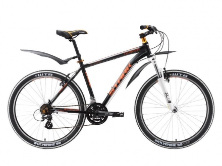 Велосипед Stark&#039;16 Temper черный/оранжевый 18&quot;, фото 1