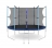 Батут с защитной сеткой (лестница в комплекте) Diamond Fitness Internal 10ft (305 см)