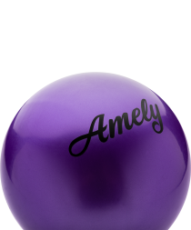 Мяч для художественной гимнастики AGB-101, 15 см, фиолетовый, фото 2