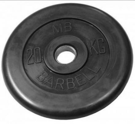 Barbell Олимпийские диски 20 кг 51 мм, фото 1