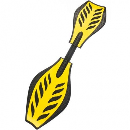 Вэйвборд желтый двухколесный скейт-роллерсерф, фото 1