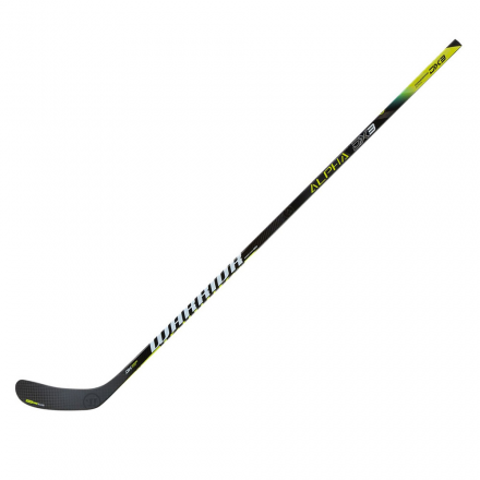 Клюшка хоккейная WARRIOR ALPHA DX3 85 LarkinW71, арт.DX385G9-LFT, жесткость 85, лев, жел-бел-чер, фото 1