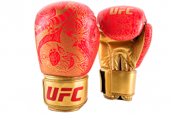 (Перчатки для бокса UFC PRO Thai Naga 12 Oz - красные), фото 1