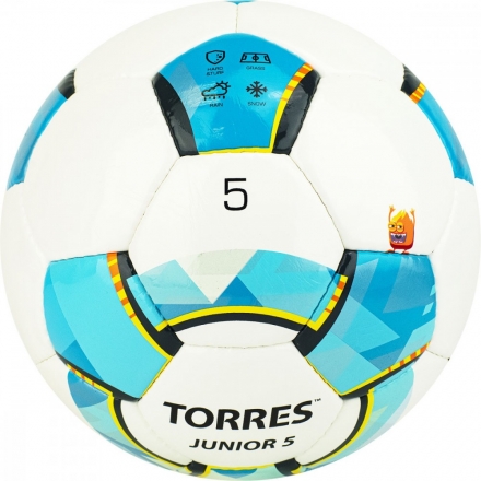Мяч футбольный TORRES JUNIOR-5, р.5, F320225, фото 4