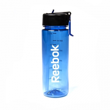 Бутылка для воды  Reebok 0,65 (Голубая), RABT-P65BLREBOK , фото 1