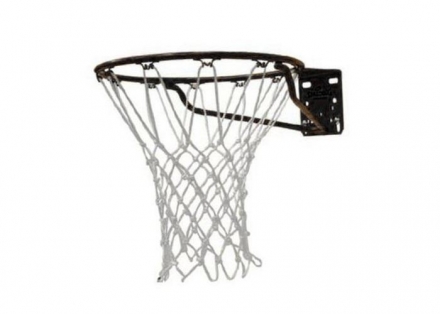 Баскетбольное кольцо Spalding Standart (черное) 7809SCN , фото 1