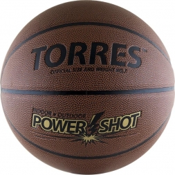 Мяч баскетбольный тренировочный &quot;TORRES Power Shot&quot;, размер 7, фото 1