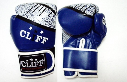 Перчатки бокс RING 3028 (FLEX) 14 oz синие, фото 1