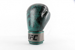 (Перчатки для бокса UFC PRO Thai Naga 12 Oz - зеленые), фото 2