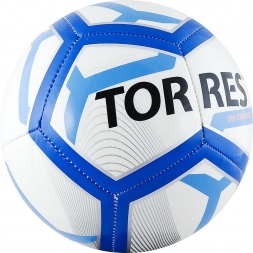 Мяч футбольный сувенирный &quot;TORRES BM1000 Mini&quot;, д.16 см, бело-сине-черный, фото 2