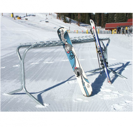 Клиентская стойка для лыж и сноубордов для горнолыжных баз, фото 1