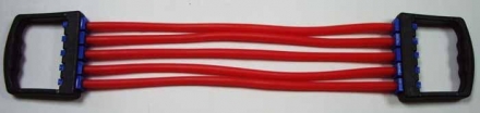Эспандер резина (5 пружин,пласт.ручки) ISWIM, фото 1