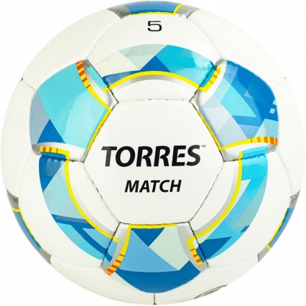 Мяч футбольный TORRES MATCH, р. 5, F320025, фото 4