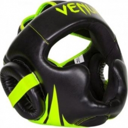 Шлем боксерский Venum Challenger 2.0 - Neo Yellow/Black, фото 2