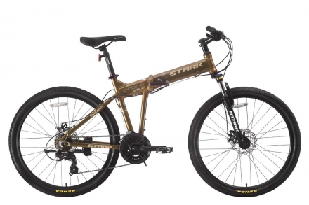 Велосипед Stark&#039;17 Cobra 26.2 D коричнево-желтый 17,5&quot;, фото 1