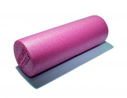 Цилиндр для йоги компактный 30 см EPE розовый, фото 2