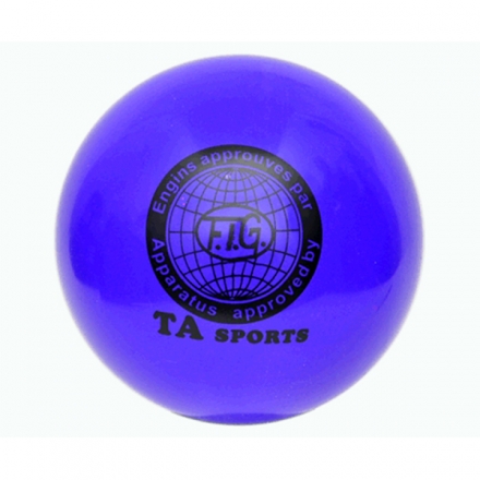 Мяч для художественной гимнастики d-15см Синий, фото 1