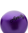 Мяч для художественной гимнастики AGB-101, 19 см, фиолетовый