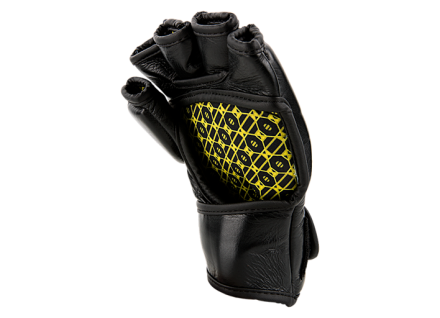 (UFC Премиальные MMA тренировочные перчатки 6 унций чёрные L/XL), фото 3