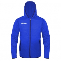 Куртка-ветровка унисекс &quot;MIKASA&quot;, арт. MT911-0100-L,  р. L, 100% нейлон, ярко-синий