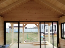 Застекленная беседка ОАЗИС Застекленная беседка ОАЗИС