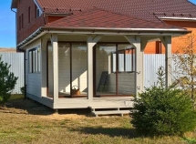 Застекленная беседка ОАЗИС Застекленная беседка ОАЗИС