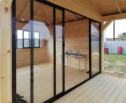 Застекленная беседка ОАЗИС, фото 3