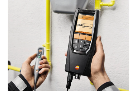 Комплект анализатора дымовых газов Testo 320 с H2-компенсацией, фото 2