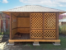 Прямоугольная беседка КАНТРИ Прямоугольная беседка КАНТРИ