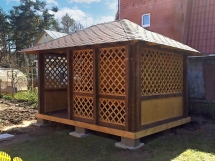 Прямоугольная беседка КАНТРИ Прямоугольная беседка КАНТРИ