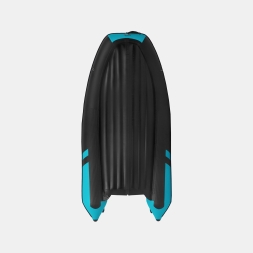 GLADIATOR E 350 PRO AIR Черно-бирюзовый моторная лодка ПВХ, фото 5