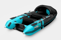 GLADIATOR E 350 PRO AIR Черно-бирюзовый моторная лодка ПВХ