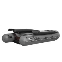 Моторная лодка ПВХ Фрегат 370 Air F (НДНД) с фальшбортом Серый