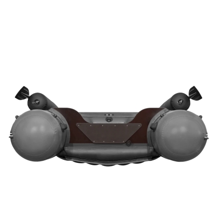 Моторная лодка ПВХ Фрегат 370 Air F (НДНД) с фальшбортом Серый, фото 7