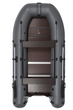Моторная лодка ПВХ Фрегат 350 С Серый киль, усиленный пайол