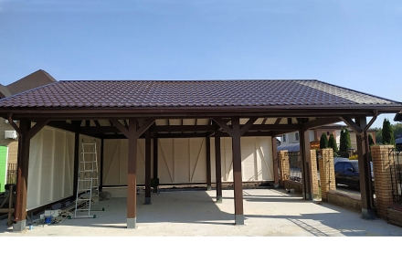 Навес для авто ВИК Базовая комплектация, фото 7