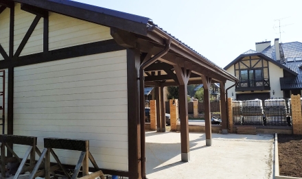 Навес для авто ВИК Базовая комплектация, фото 8