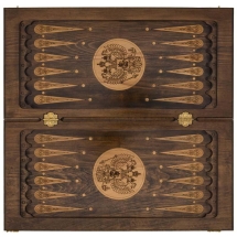 Нарды резные "Герб РФ-2", Mirzoyan Нарды резные "Герб РФ-2", Mirzoyan