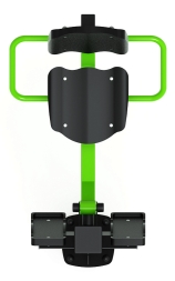 Жим ногами (зеленый) - Уличный тренажер - СТ 011-12, фото 5