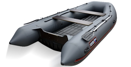 Лодка ПВХ Хантер 390 А надувная под мотор, фото 2