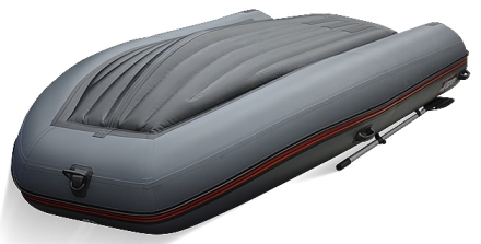 Лодка ПВХ Хантер 390 А надувная под мотор, фото 5