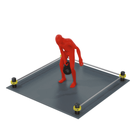 Комплекс для выполнения испытания «Рывок гири 16 кг» YSK-6.1286, фото 2