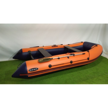 Лодка ПВХ REEF 340 НДНД надувная под мотор, фото 1